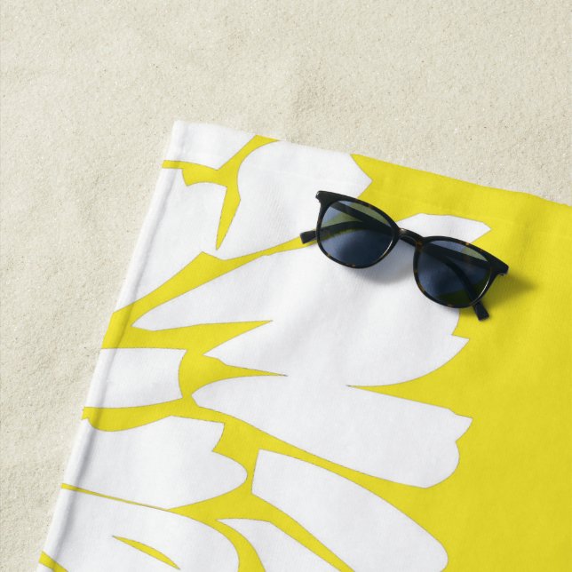 Oh Dahlia! Beach Towel (In Situ)