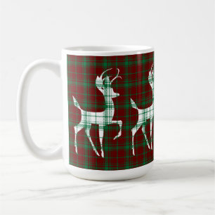 "Oh Dear" Christmas Plaid Coffee Mug