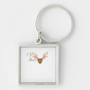 Oh Deer Artistic Style  Key Ring