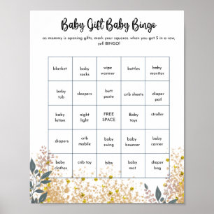 Oh Deer baby shower games Poster