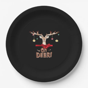 Oh Deer Classic Vibe Paper Plate