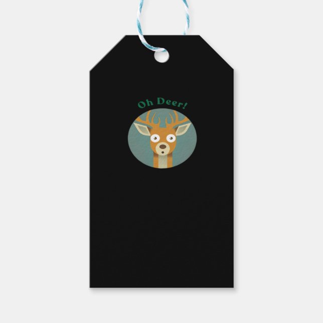 Oh Deer Creative Style Gift Tags (Front)