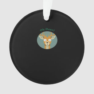 Oh Deer Creative Style Ornament