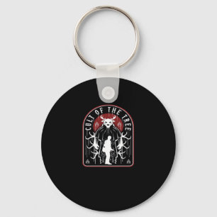 Oh Deer Cult Of The Tree Artistic Style Key Ring