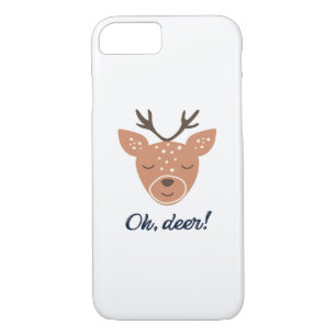 Oh Deer Deer Love Save The Deer Creative Design iPhone 8/7 Case