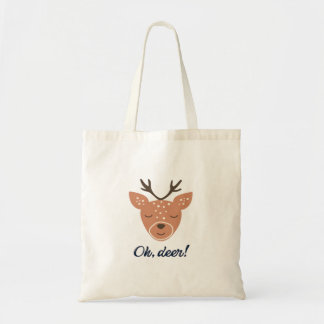Oh Deer Deer Love Save The Deer Creative DTote Bag