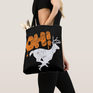 Oh Deer! Distressed Funny Pun Animal lover Tote Bag