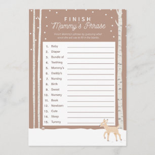 Oh Deer - Finish Mommy's Phrase Program
