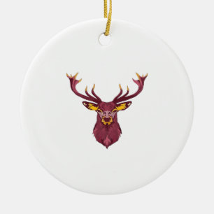 Oh Deer Fresh Modern Design Ceramic Ornament
