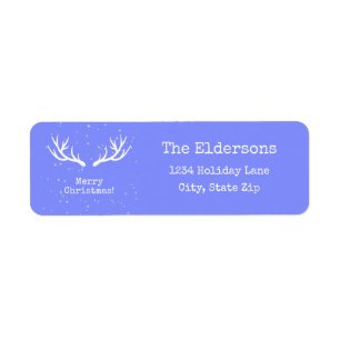 Oh Deer, it's Christmas Address Label Return Address Label