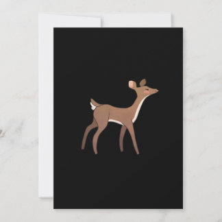 Oh Deer Me Whimsical Creative Design Holiday Card