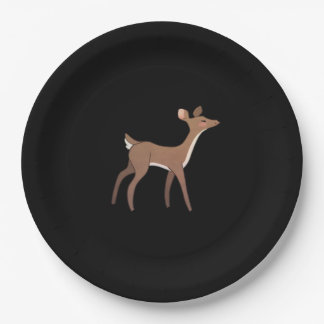 Oh Deer Me Whimsical Creative Design Paper Plate