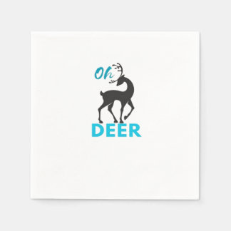Oh Deer Minimal Design  Napkin