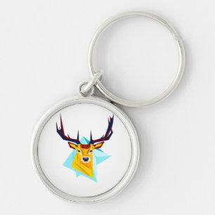 Oh Deer Minimal Rustic Style  Key Ring