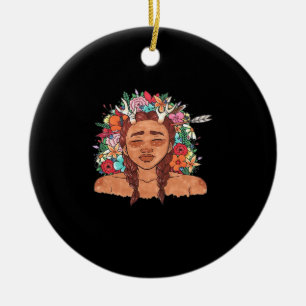 Oh Deer Modern Aesthetic Ceramic Ornament