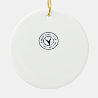 Oh Deer Modern Aesthetic Ornament