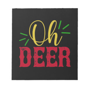 Oh Deer Notepad
