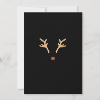Oh Deer Playful Artistic Expression Holiday Card