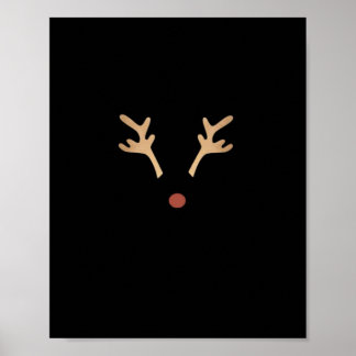 Oh Deer Playful Artistic Expression Poster