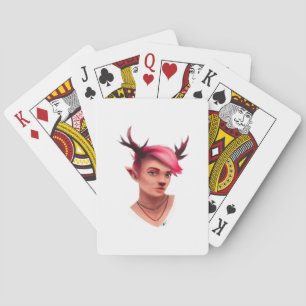 Oh Deer Simple Creative Style  Playing Cards