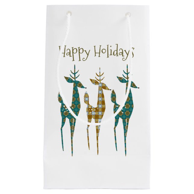 Oh Deer Small Gift Bag (Front)