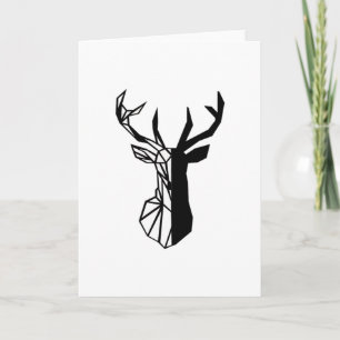 Oh Deer Soft Minimal Vibe Card