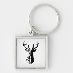 Oh Deer Soft Minimal Vibe  Key Ring