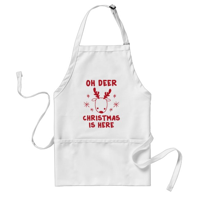 Oh Deer Standard Apron (Front)