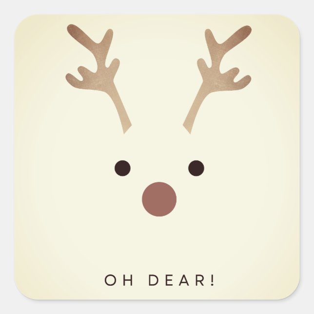 Oh Deer Sticker (Front)