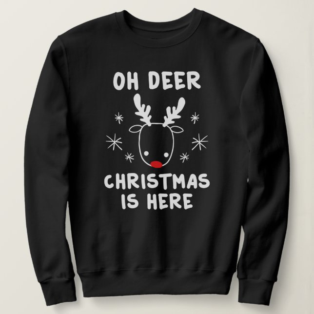 Oh Deer Sweatshirt (Design Front)