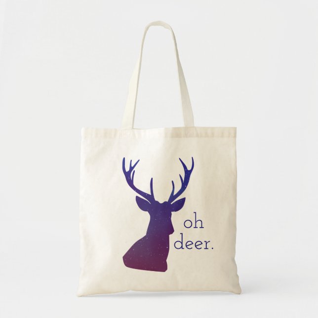 Oh Deer tote Bag (Front)