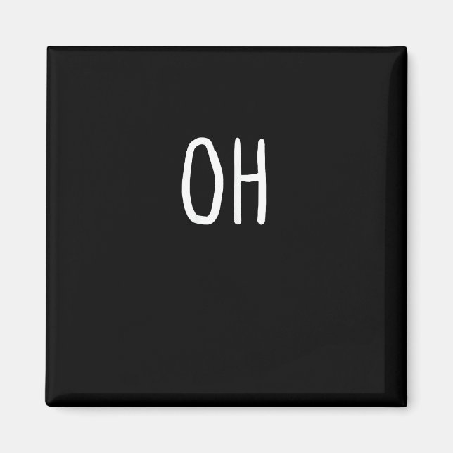 Oh Deer Trendy Halloween Style  Magnet (Front)