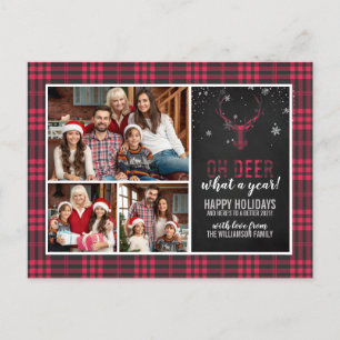 Oh Deer What A Year   Christmas 2020 Holiday Photo