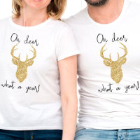 Oh Deer, What A Year! Funny Christmas Holiday