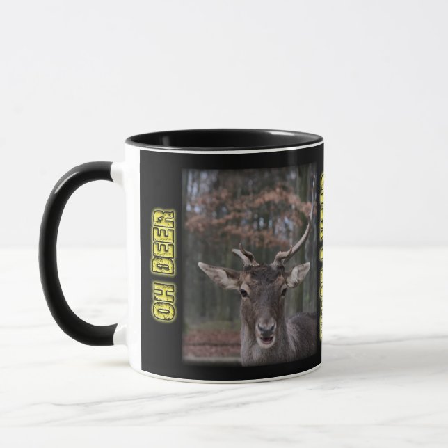 Oh Deer What A Year! Mug (Left)