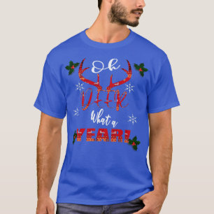 Oh Deer What A Year Ugly Christmas Sweater Xmas