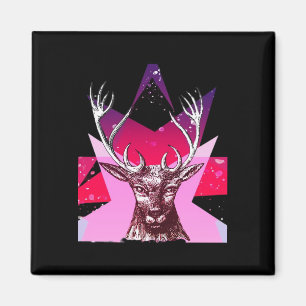 Oh Deer Whimsical Creative Design Magnet