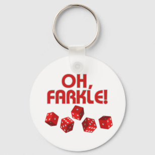 Oh, Farkle! Key Ring