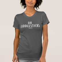 Oh Fiddlesticks - Retro Typographic