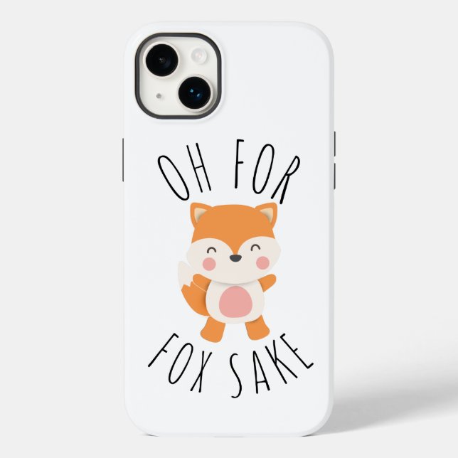 Oh for Fox Sake Case-Mate iPhone Case (Back)