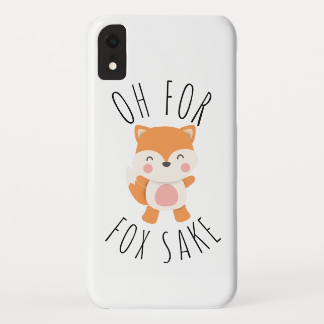 Oh for Fox Sake Case-Mate iPhone Case (Back)