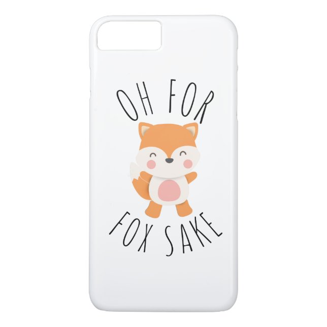 Oh for Fox Sake Case-Mate iPhone Case (Back)
