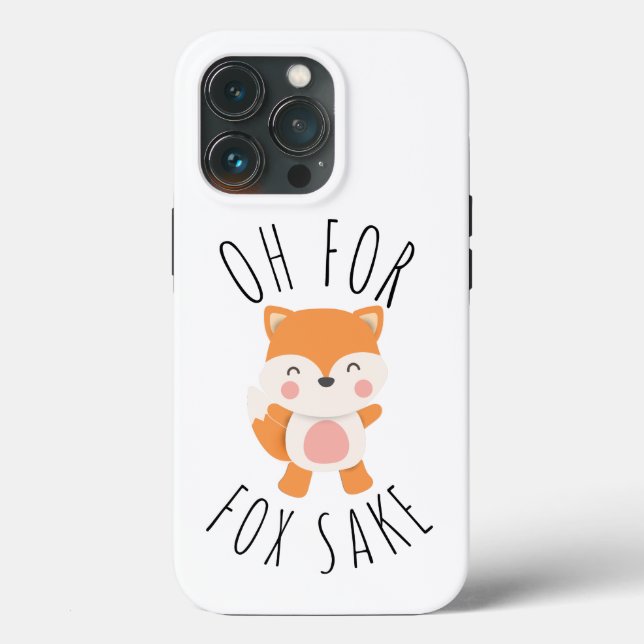 Oh for Fox Sake Case-Mate iPhone Case (Back)