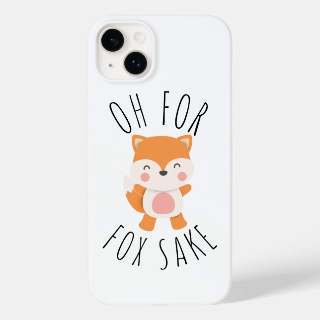 Oh for Fox Sake Case-Mate iPhone Case (Back)