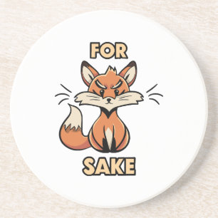 oh for fox sake coaster