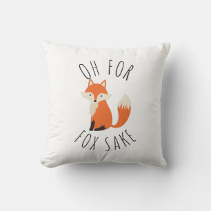 Oh for Fox Sake Cushion