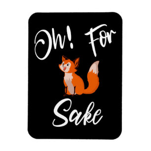Oh! FOR FOX SAKE Flexible Photo Magnet