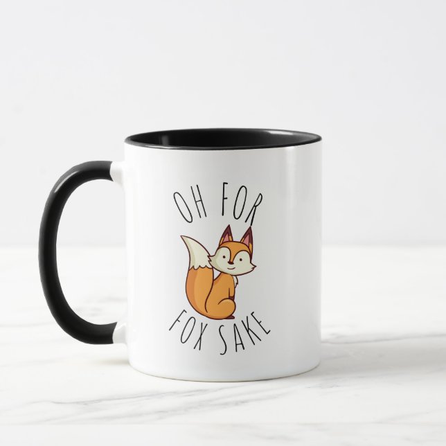 Oh for Fox Sake Mug (Left)