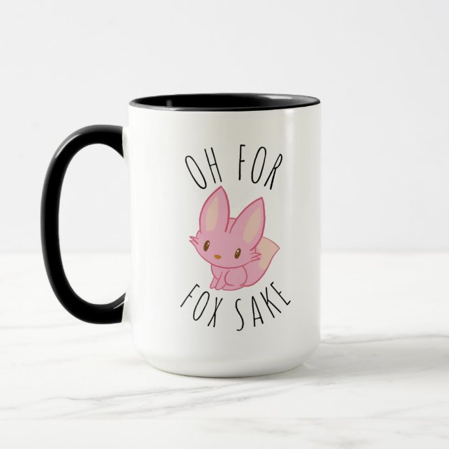 Oh for Fox Sake Mug (Left)