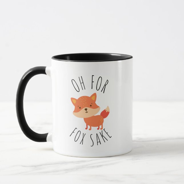 Oh for Fox Sake Mug (Left)